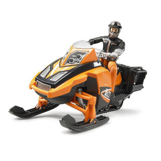 Bruder - Schneemobil mit Fahrer und Zubehör (br63101)