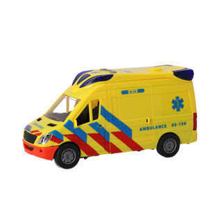 Rapid Wheels Rettungswagen mit Licht und Sound | 2 Stk