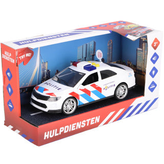 Rapid Wheels Polizeiauto mit Licht und Sound | 3 Stück