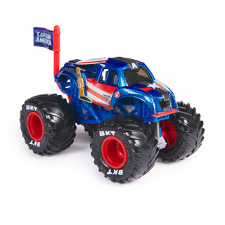 Monster Jam 1:64 1 Packung Marvel (Arsch) | 2 Stk