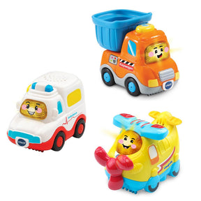 Vtech Toot Toot Car Trio Pack 2 (Amir-Vasco-Kevin)