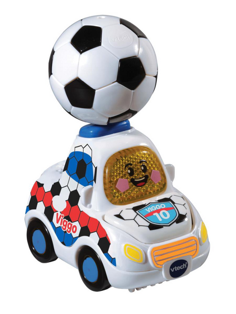 Vtech Toot Toot Cars Viggo Fußballauto Sonderausgabe nl – Geschenk – Lernspielzeug für Babys – Spielzeug 1 bis 5 Jahre
