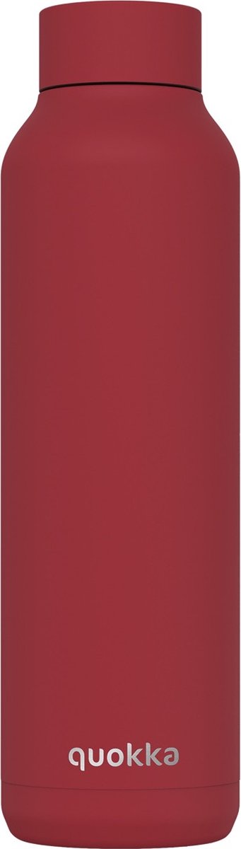 Quokka drinkfles rvs solid firebrick red 630 ml