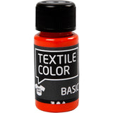 Kreativfirma Textilfarbe Semi -Covering Textil Paint - Orange, 50 ml