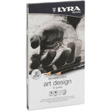 Lyra Art Design Zeichenstifte, B, 2b, 3b, 4b, 5b, 6b, hb, h, 2h, 3h, 4h, f, 12 Stück 1 Box