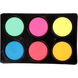 Colortime Aquarell, H: 16 mm, T 44 mm, Neonfarben, 1 Box