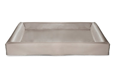Bia-Bettbezug aus Kunstleder für Hundekörbe, Taupe