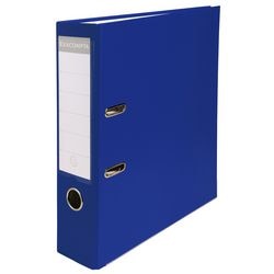 Ordner Exacompta A4 75 mm Karton, PP (Polypropylen) blau 2-Ring 1 Stück