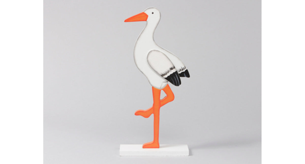 Pc. 1 storck standing natural 30x66cm