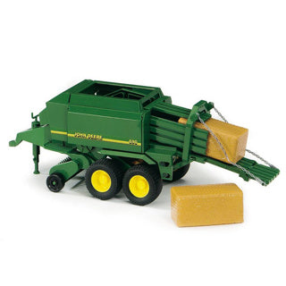 Bruder Spielzeug | Miniaturfahrzeuge - John Deere Ballenpresse (02017)