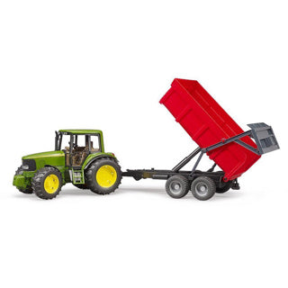 Bruder 2057 John Deere 6920 Traktor mit Anhänger