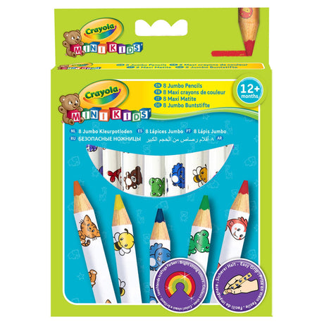 Crayola Mini Kids – dicke Buntstifte, 8 Stk.