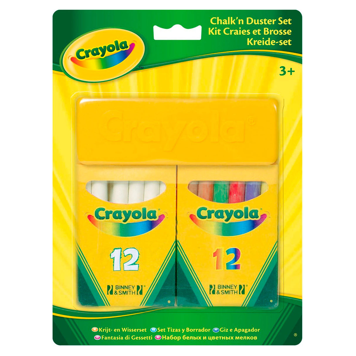 Crayola-Kreide mit Radiergummi