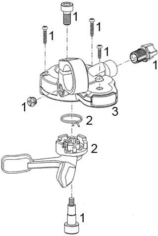 Sram Daumenschalter x-3 Schalthebel x-3 7-Gang