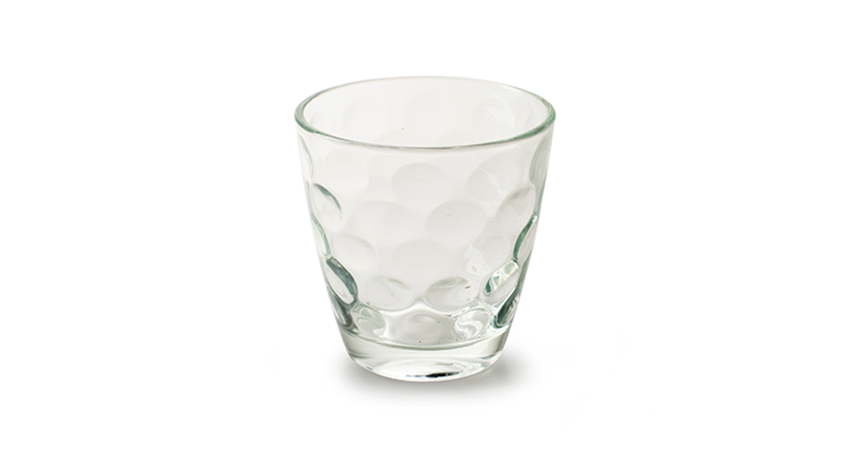Sfeerglas 'duts' h9 d8,5 cm