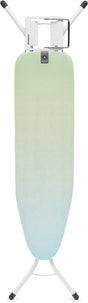 Brabantia Bügelbrett A – für Bügeleisen – 110 x 30 cm – beruhigendes Meer
