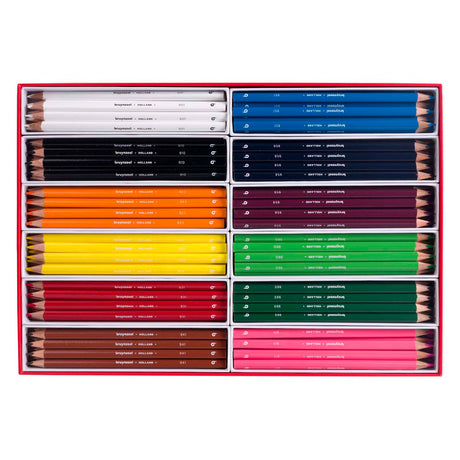 Bruynzeel Dreifach-Buntstiftset, 12x12 Farben