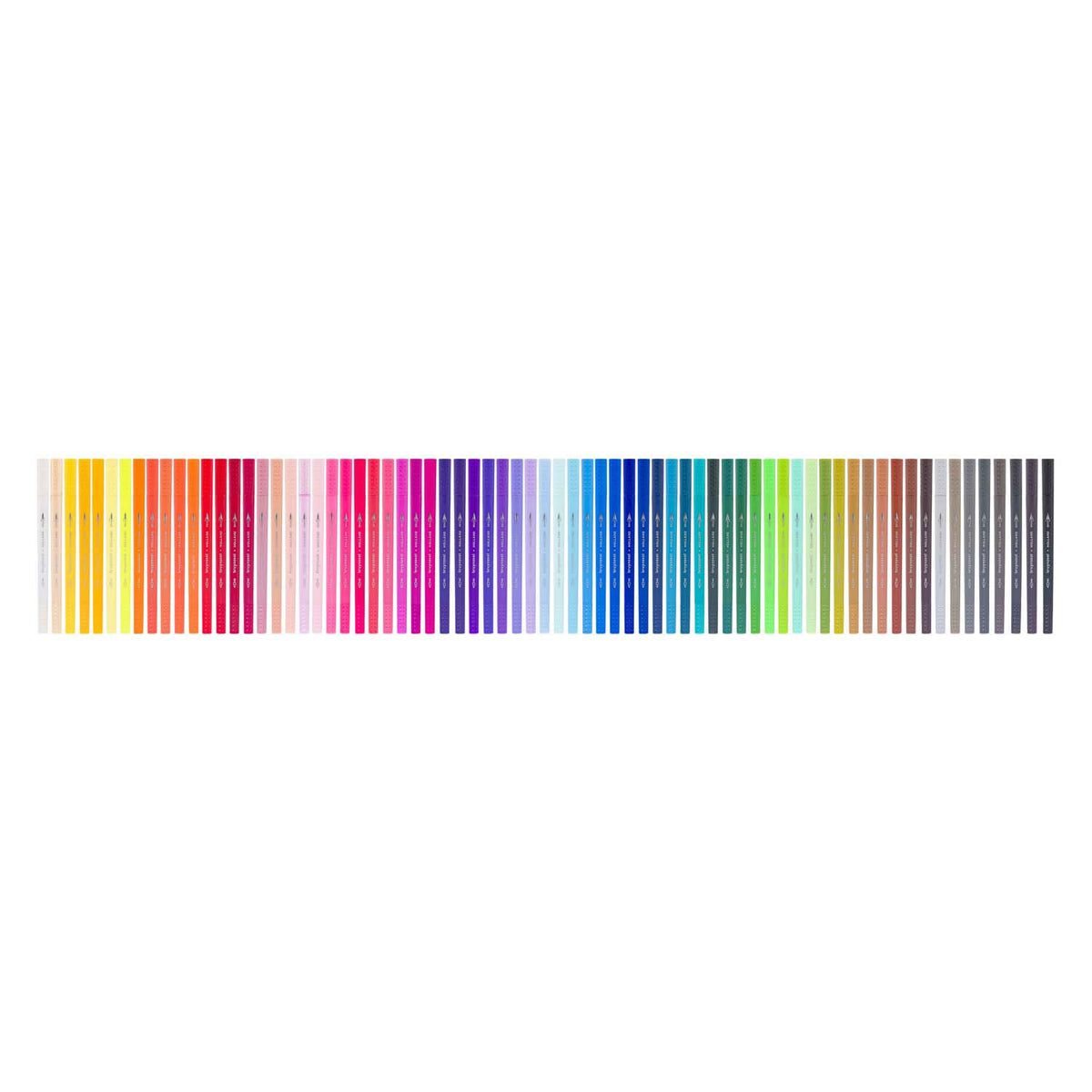 Bruynzeel • Ausdrucks-Fineliner-Pinselstift-Set, 72 Farben