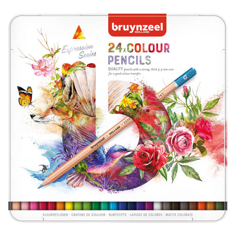 Bruynzeel Expression Buntstifte Dose 24