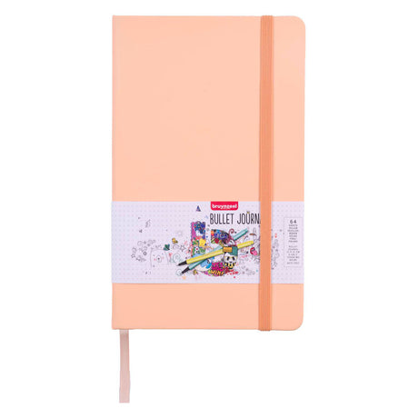 Bruynzeel Bullet Journal Pfirsich 13c21cm, 140 g m 64 Blatt