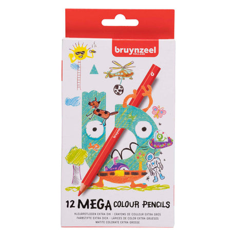 Bruynzeel Mega-Buntstifte-Set 12