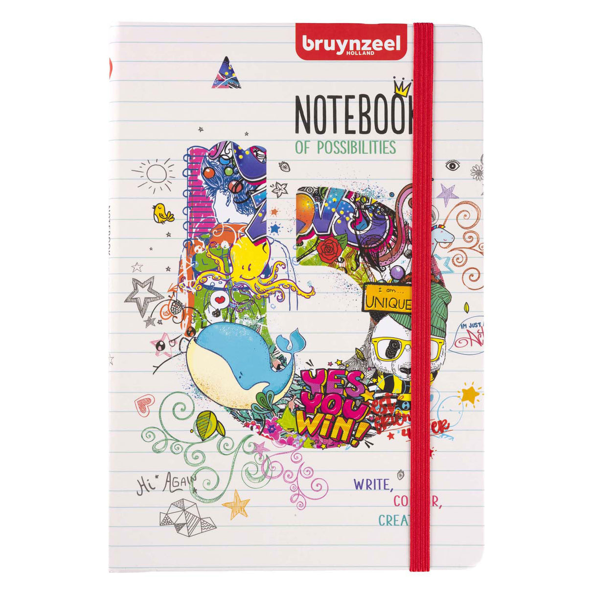 Bruynzeel Notizbuch A5 80 g m 160 Seiten