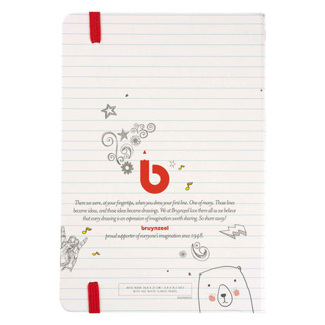 Bruynzeel Notizbuch A5 80 g m 160 Seiten