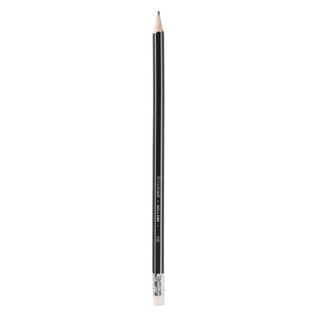 Bruynzeel Teens HB Graphitstift mit Radierspitze, Set 12