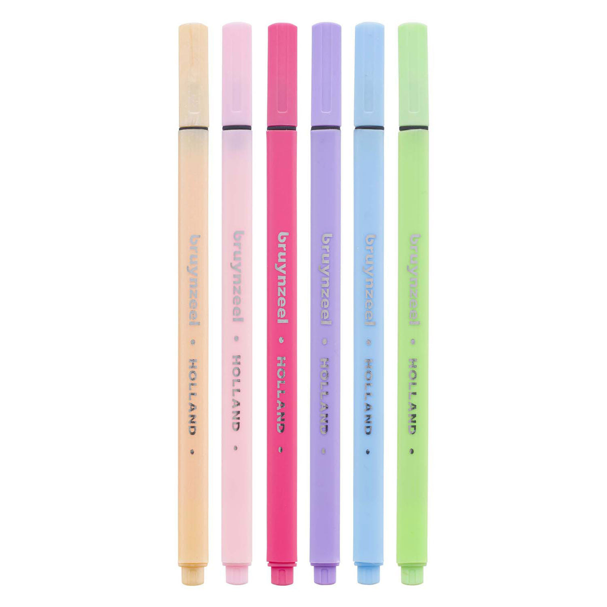 Bruynzeel Fineliner-Set 6 Farben Pastell