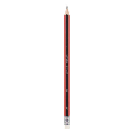 Bruynzeel HB Schwarz-Rot und Radiergummi-Graphitstift