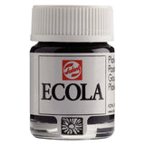 Bruynzeel Ecola Gouachefarbe, Flasche 16 ml, Schwarz 700
