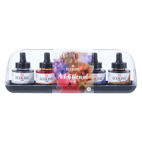 Bruynzeel Ecoline Flüssig-Aquarell-Set zusätzlich, 5x30ml