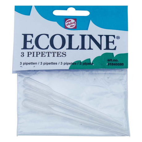 Bruynzeel Ecoline Pipetten, 3 Stück