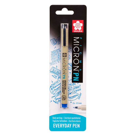 Sakura Blisterkarte Pigma Micron PN Blau, 1 Stück