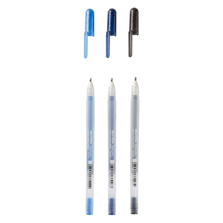 Sakura Gelly Roll Metallic-Set mit 3 Gelstiften, Ozean