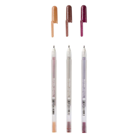 Sakura Gelly Roll Metallic-Set mit 3 Gelstiften, Natur