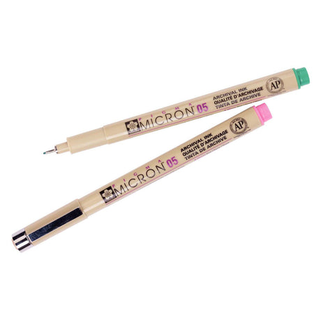 Sakura Pigma Micron 05 Fineliner-Etui – 9 Farben – 0,45 mm