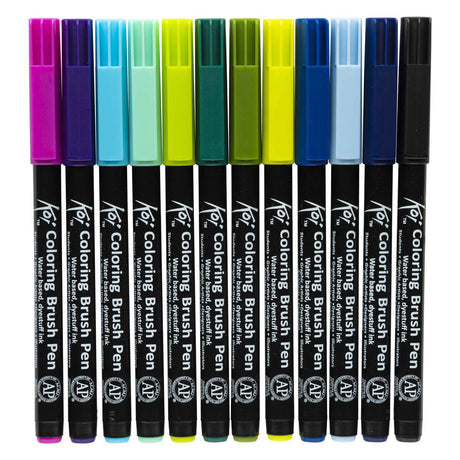 Sakura-Koi-Malpinsel-Set, 24 Farben