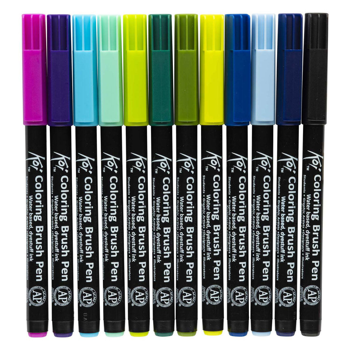 Sakura-Koi-Malpinsel-Set, 24 Farben