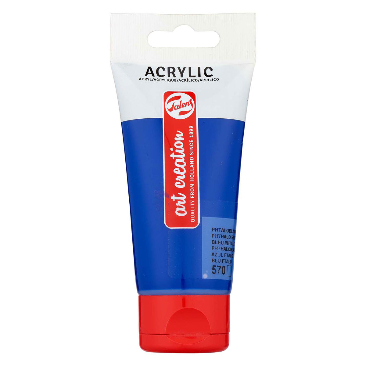 Talens Art Creation Acrylfarbe, Tube 75 ml, Phthaloblau 570