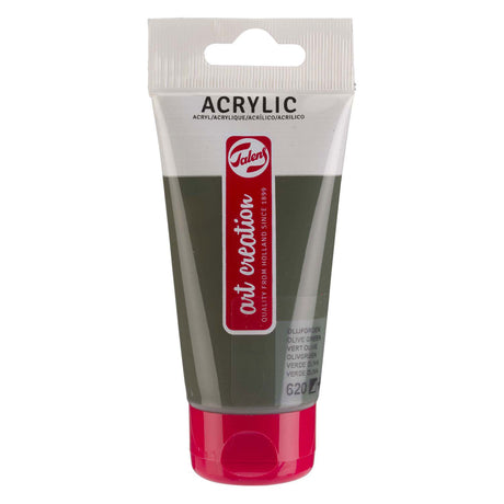 Talens Art Creation Acrylfarbe, Tube 75 ml, Olivgrün 620