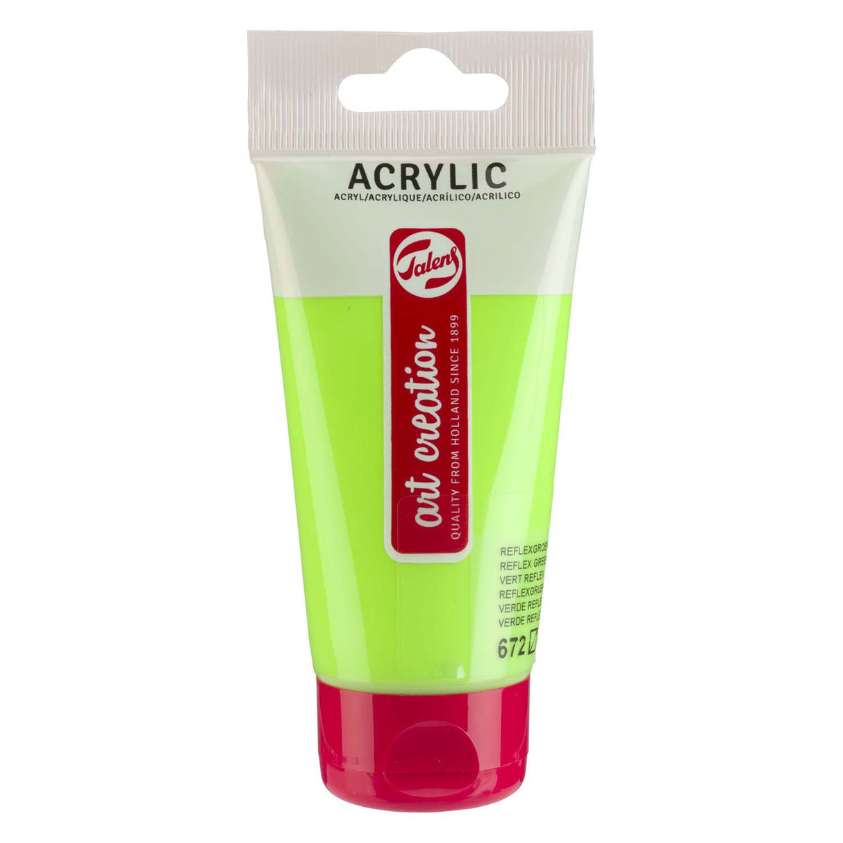 Talens Art Creation Acrylfarbe, Tube 75 ml, Reflexgrün 672