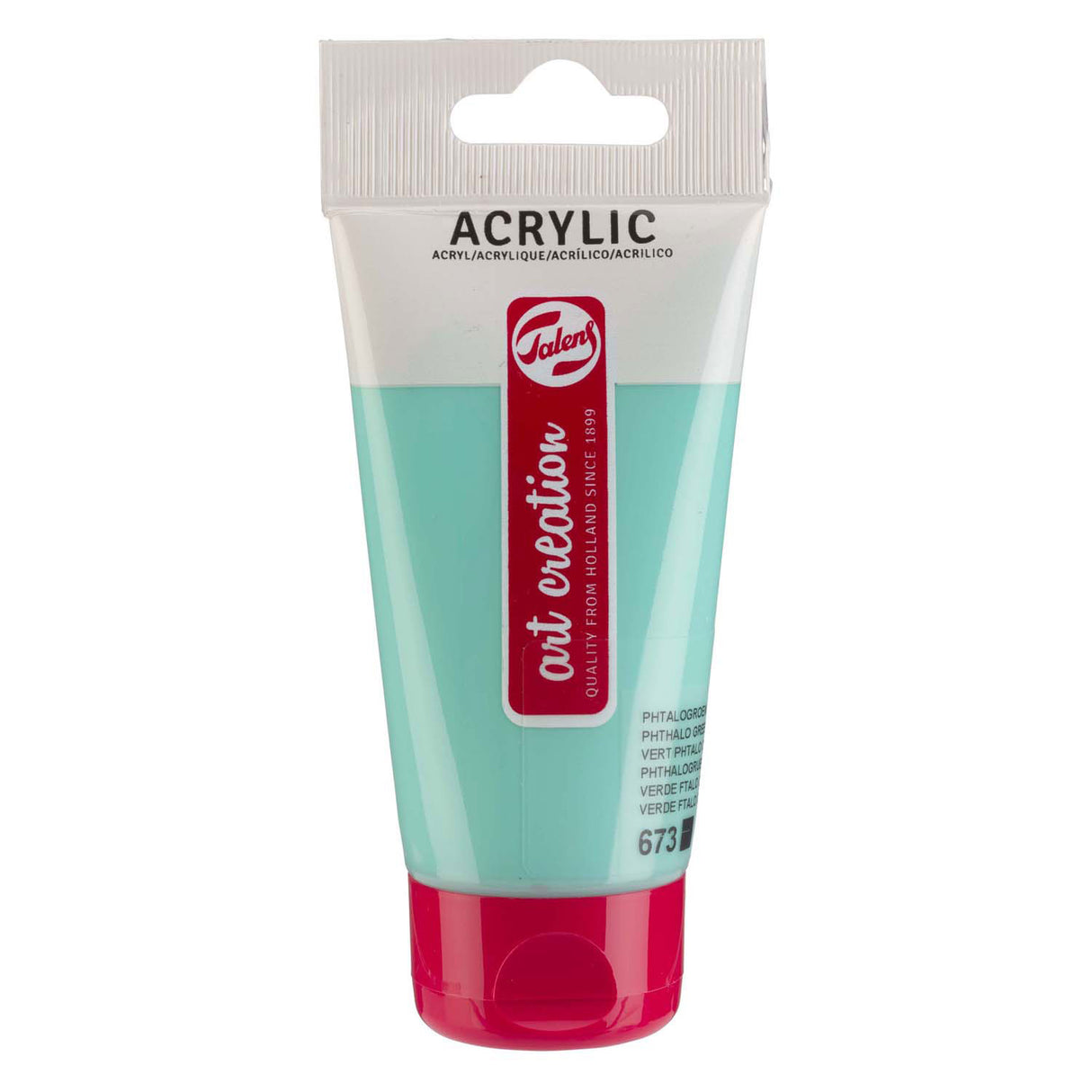 Talens Art Creation Acrylfarbe, Tube 75 ml, Phthalogrün hell