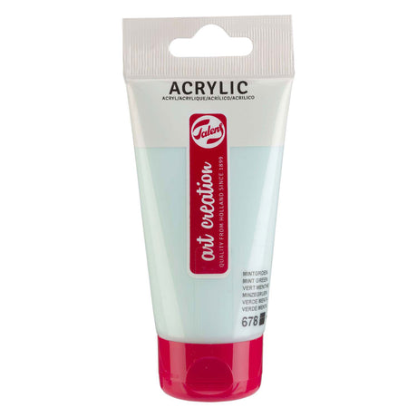 Talens Art Creation Acrylfarbe, Tube 75 ml, Mintgrün 678