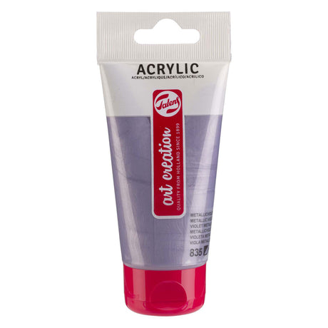 Talens Art Creation Acrylfarbe, Tube 75 ml, Metallic-Violett 835