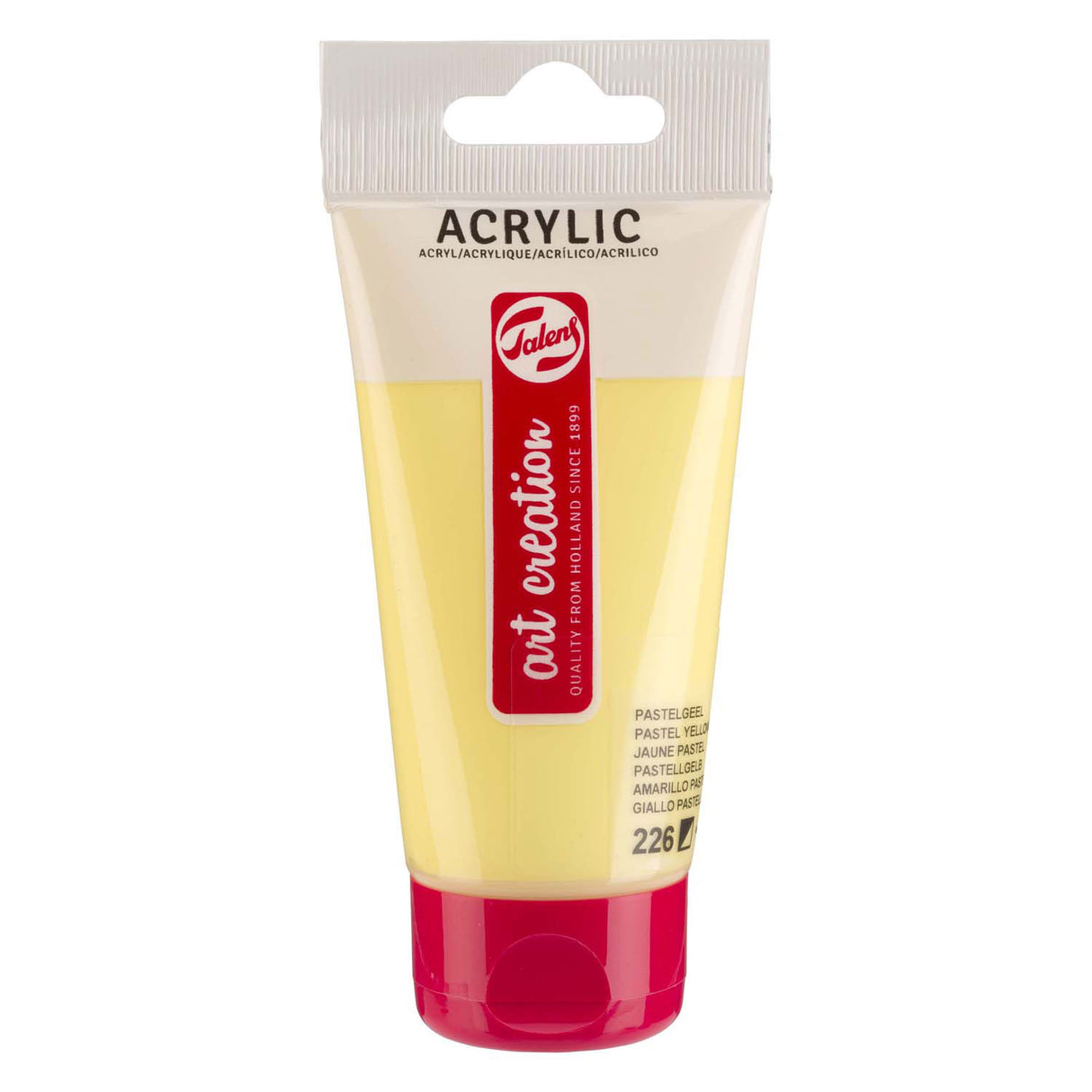 Talens Art Creation Acrylfarbe, Tube 75 ml, Pastellgelb 226
