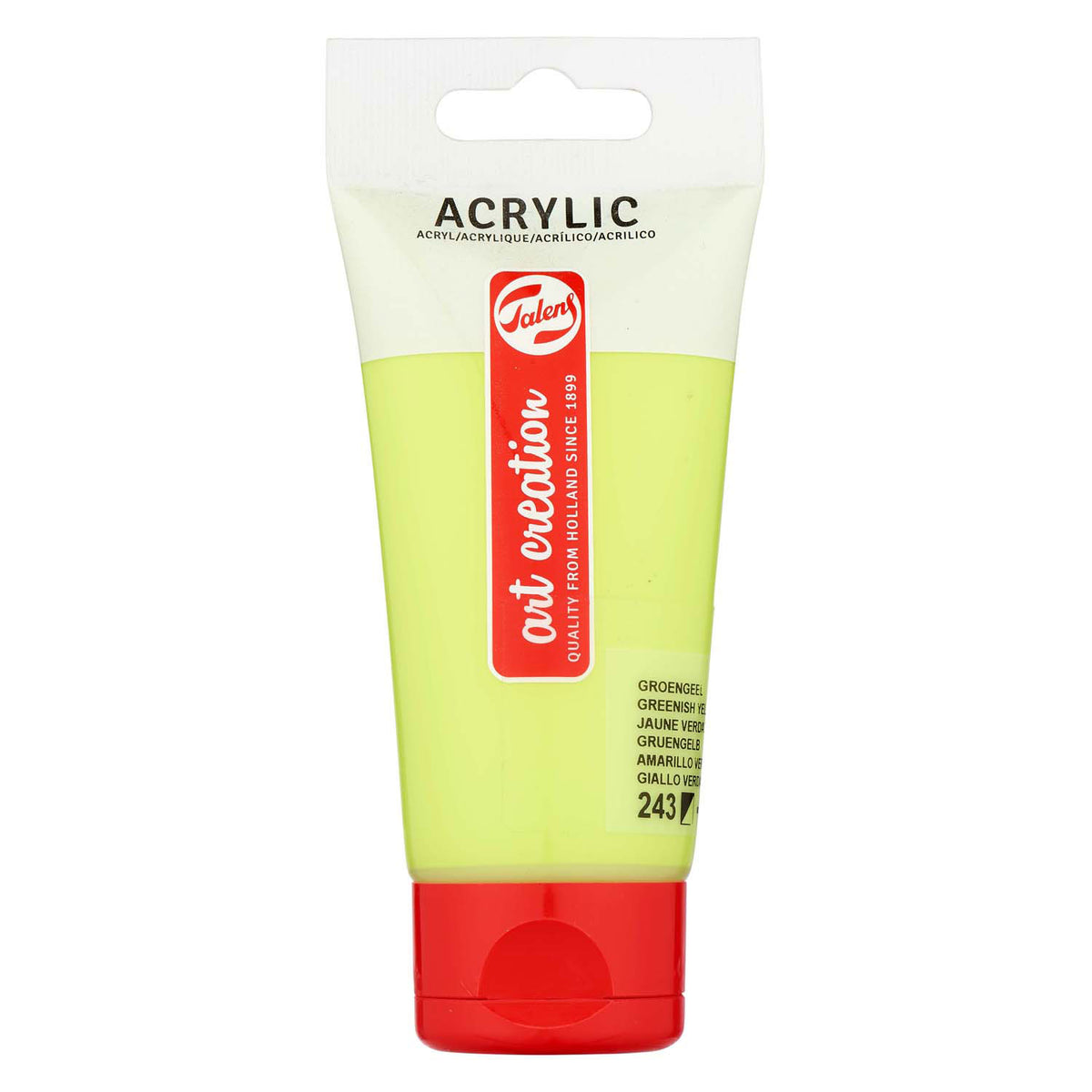 Talens Art Creation Acrylfarbe, Tube 75 ml, Grüngelb 243