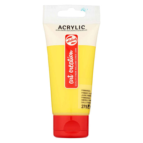 Talens Art Creation Acrylfarbe, Tube mit 75 ml, Primärgelb 3 (275)