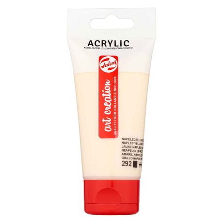 Talens Art Creation Acrylfarbe, Tube 75 ml, Neapelgelb, hell