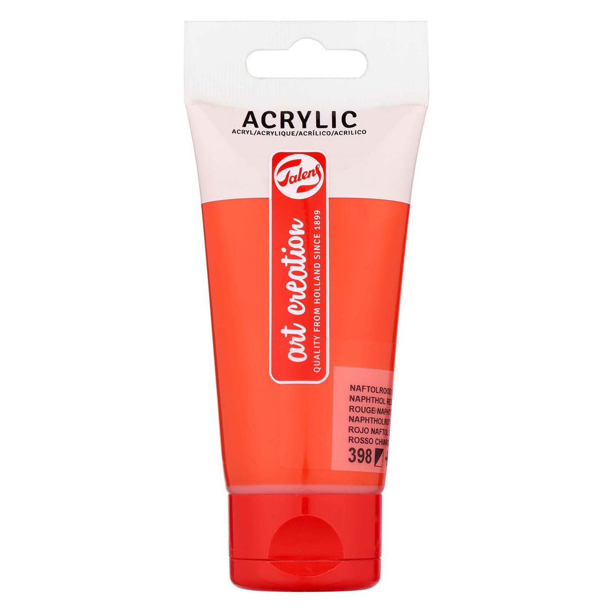 Talens Art Creation Acrylfarbe, Tube 75 ml, Naphtholrot hell
